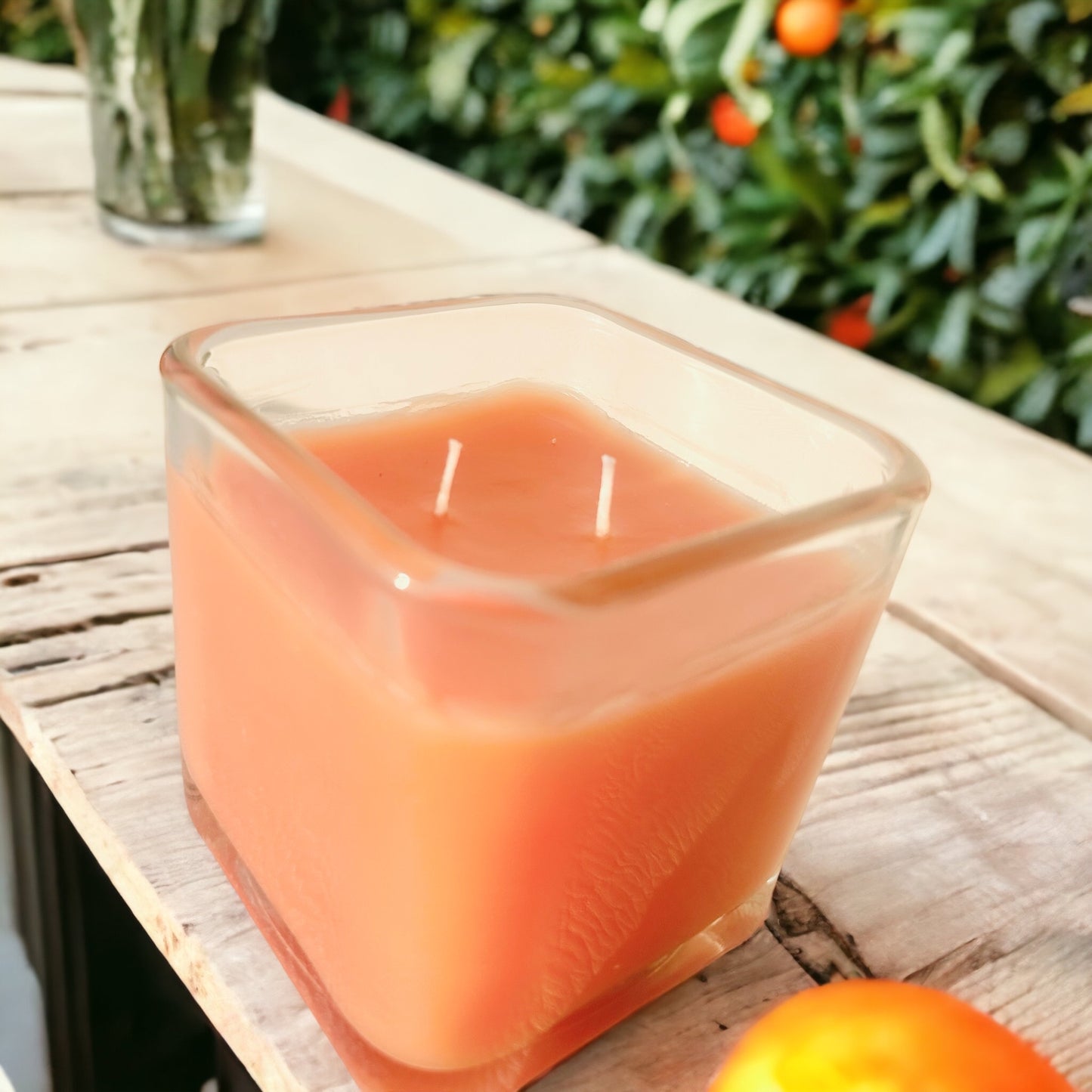 Orange Patchouli Triple Scented Candle