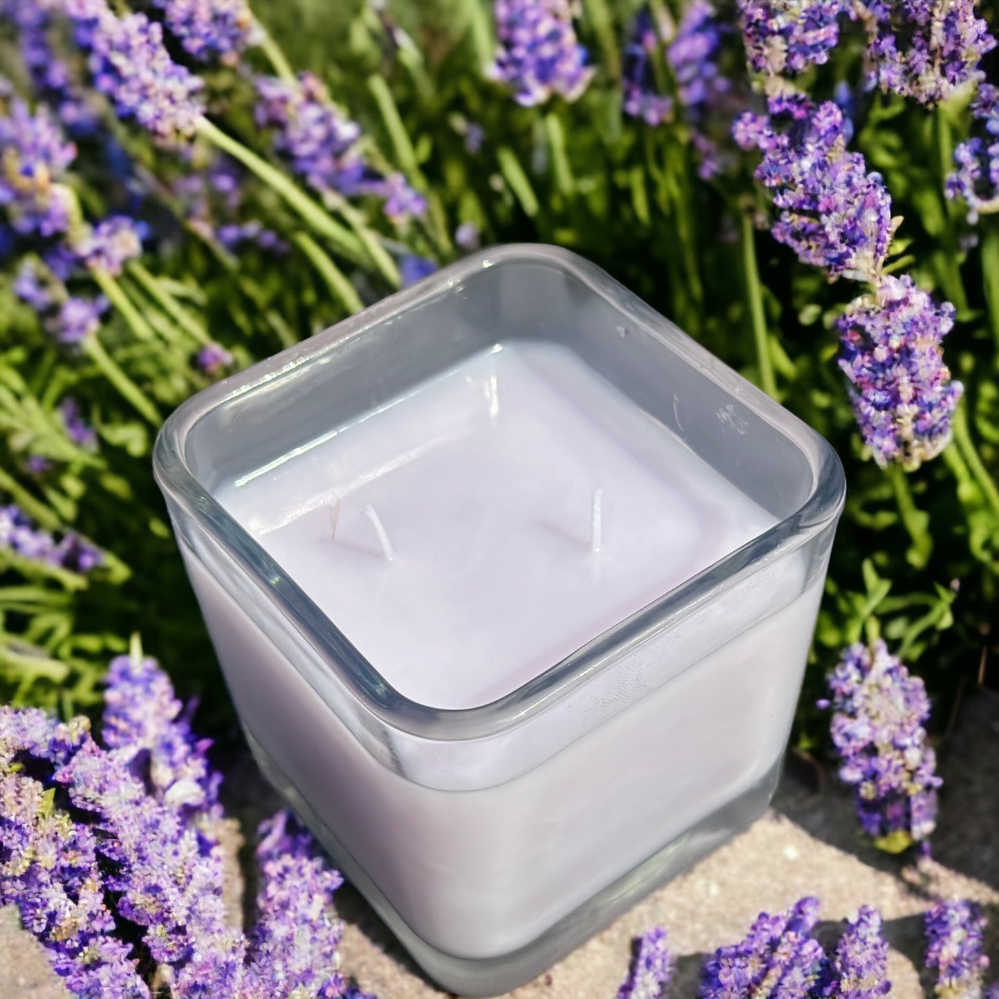 Lavender Coconut Milk Triple Scented Candle